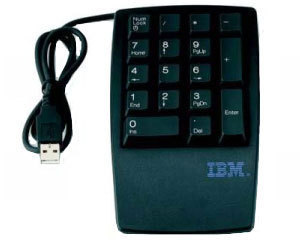 IBM ThinkPad USB 數(shù)字小鍵盤(pán)(33L3225) 經(jīng)典商務(wù)外設(shè)的便攜解決方案